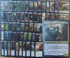 Lathril, Blade of the Elves - Elf EDH Deck (Custom 100 Card Commander Deck)